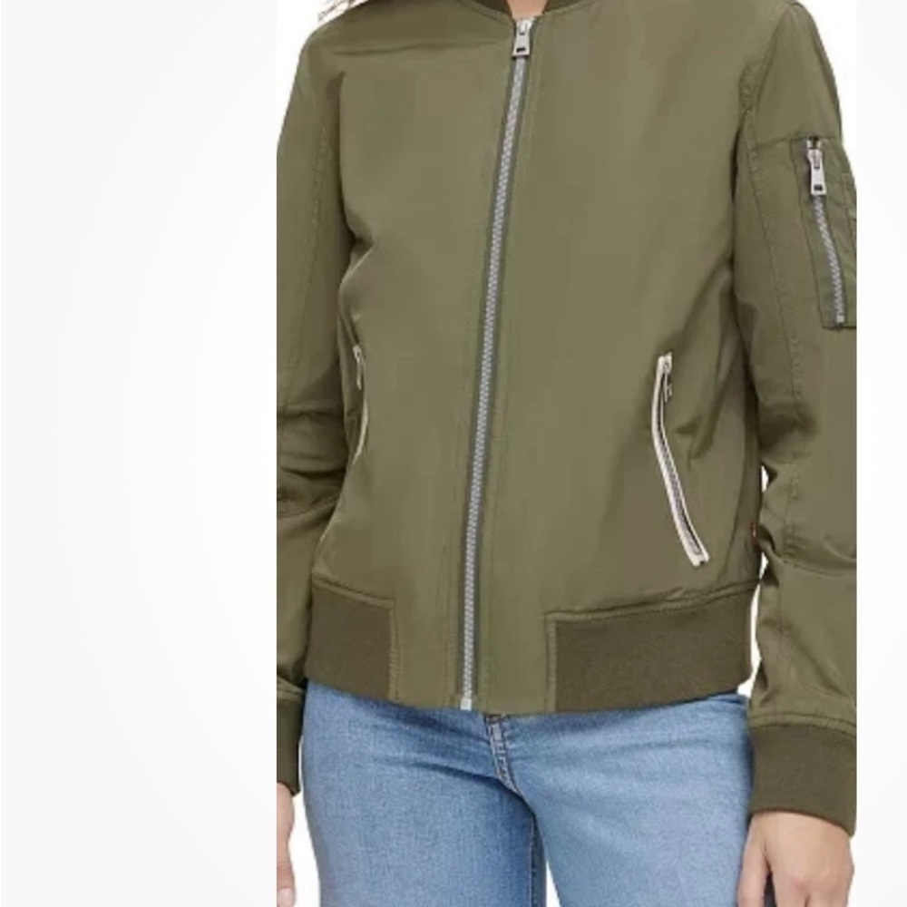 Levi's Khaki Women's Bomber Jacket